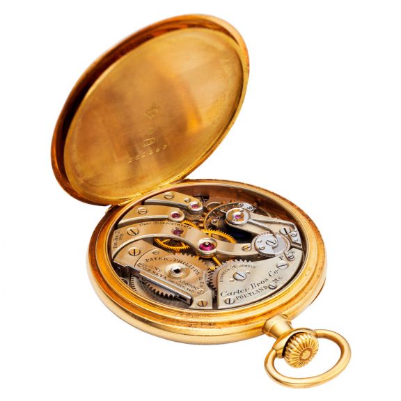Swiss 18 carat gold open faced lever pocket watch Circa 1895 Swiss 18 carat gold open faced lever pocket watch Circa 1895
