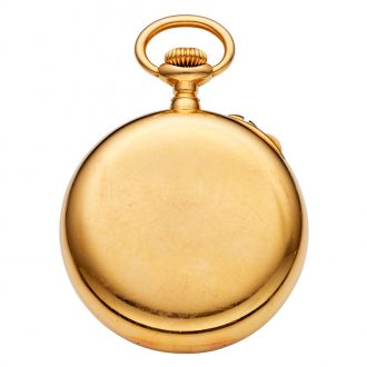 Swiss/American gold lever split seconds chronograph Circa 1892