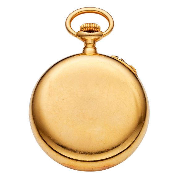 Swiss/American gold lever split seconds chronograph Circa 1892 Swiss/American gold lever split seconds chronograph Circa 1892
