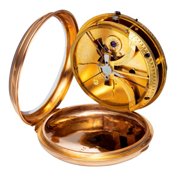 Swiss 18K rose gold lever made for the Chinese market Circa 1790 Swiss 18K rose gold lever made for the Chinese market Circa 1790