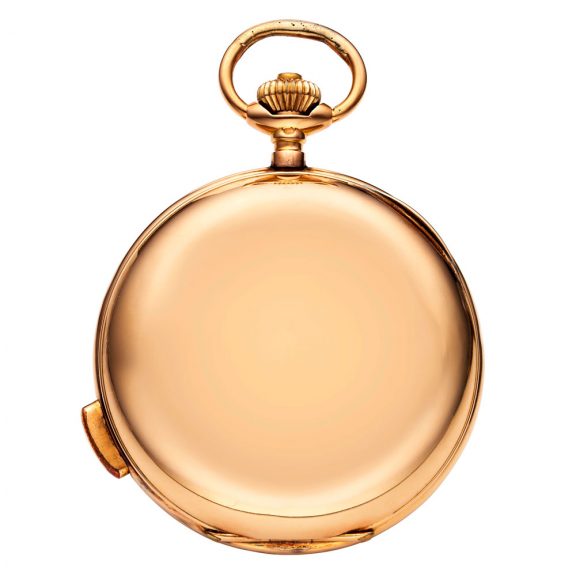 Swiss 14 carat rose gold repeating triple calendar watch Circa 1890 Swiss 14 carat rose gold repeating triple calendar watch Circa 1890