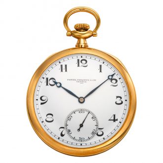 Swiss 18 carat gold open faced lever pocket watch Circa 1920 Swiss 18 carat gold open faced lever pocket watch Circa 1920