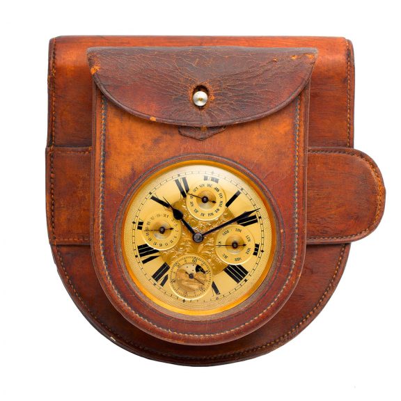 Attractive Swiss silvered complicated lever watch Circa 1920 Attractive Swiss silvered complicated lever watch Circa 1920