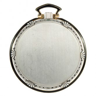Fine Swiss platinum open faced lever pocket watch Circa 1926