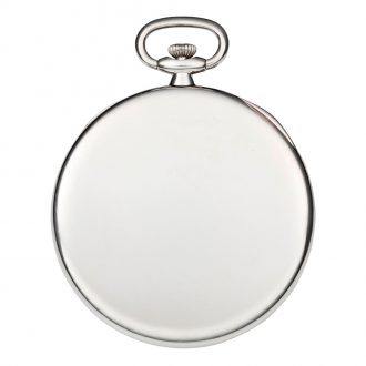 Swiss platinum open faced lever watch with fob Circa 1925