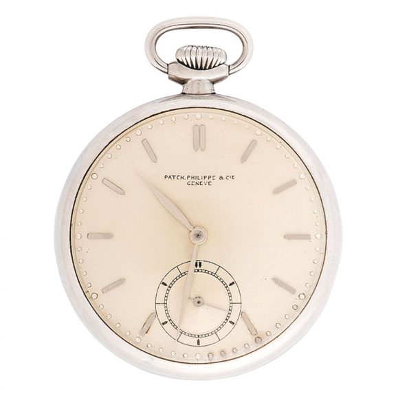 Swiss steel pocket watch with lever escapement Circa 1920
