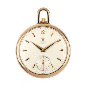Swiss 18 carat gold Rolex Precision watch Circa 1965
