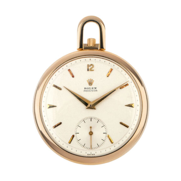 Swiss 18 carat gold Rolex Precision watch Circa 1965