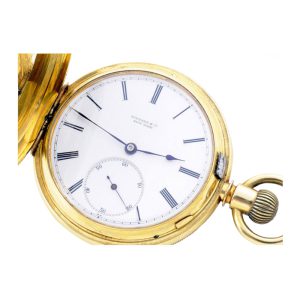Exclusive American 18k gold full hunter Circa 1845-1850