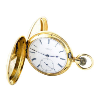 Exclusive American 18k gold full hunter Circa 1845-1850