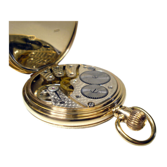 Swiss 9 carat gold open faced lever watch Circa 1919 Swiss 9 carat gold open faced lever watch Circa 1919