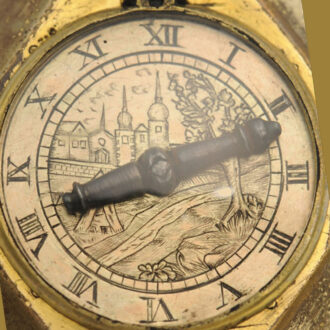 German fire gilded pre balance spring verge watch Circa 1550