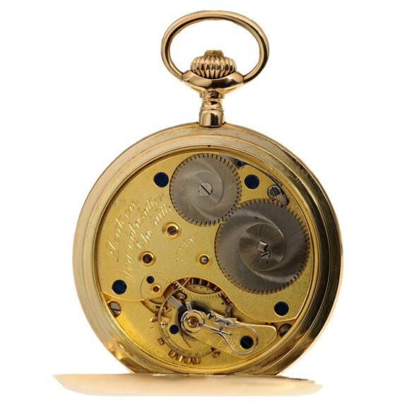 German 14k rose gold hunting cased pocket watch Circa 1920 German 14k rose gold hunting cased pocket watch Circa 1920
