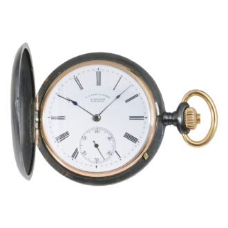 Historical interesting German gunmetal lever watch Circa 1889