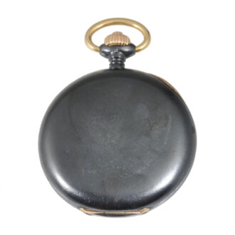 Historical interesting German gunmetal lever watch Circa 1889