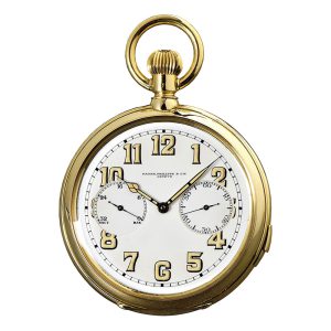Swiss gold repeating grande and petite sonnerie lever Circa 1895