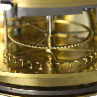 Early French fire gilt cylinder chronometer Circa 1765