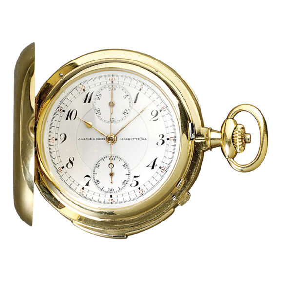 Historically important German repeating lever chronograph Circa 1937