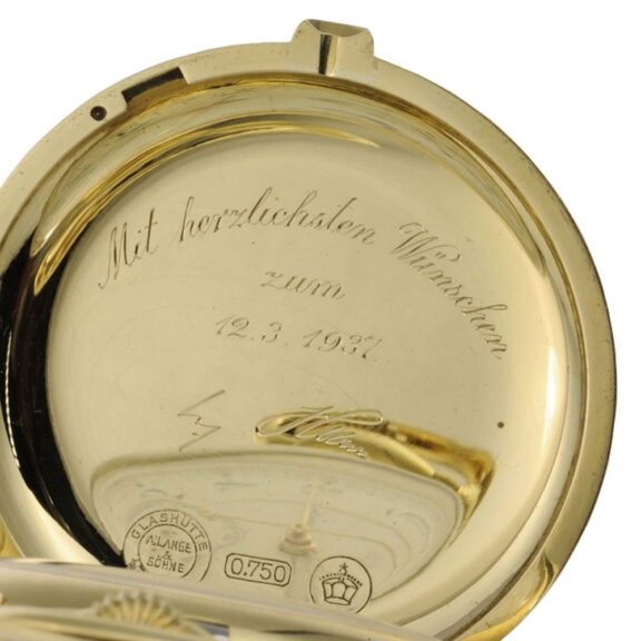Historically important German repeating lever chronograph Circa 1937 Historically important German repeating lever chronograph Circa 1937