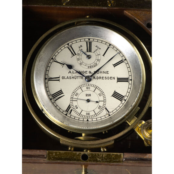 Small German 54h power reserve torpedo boat chronometer Circa 1913 Small German 54h power reserve torpedo boat chronometer Circa 1913