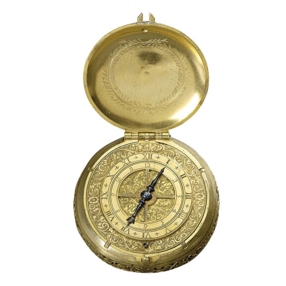 Important French hour striking coach watch with alarm Circa 1640