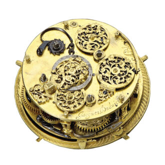 Important French hour striking coach watch with alarm Circa 1640