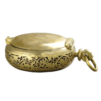 Important French hour striking coach watch with alarm Circa 1640