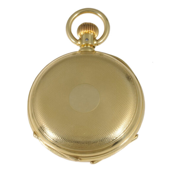 Heavy German 18K gold open faced pocket chronometer Circa 1880 Heavy German 18K gold open faced pocket chronometer Circa 1880
