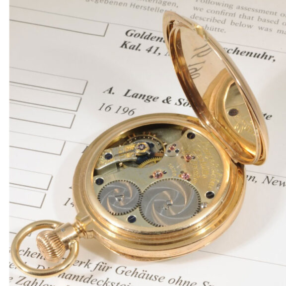 Quality 1A Glashütte open faced lever watch Circa 1883 Quality 1A Glashütte open faced lever watch Circa 1883