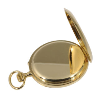German 18K gold open faced lever pocket watch Circa 1917