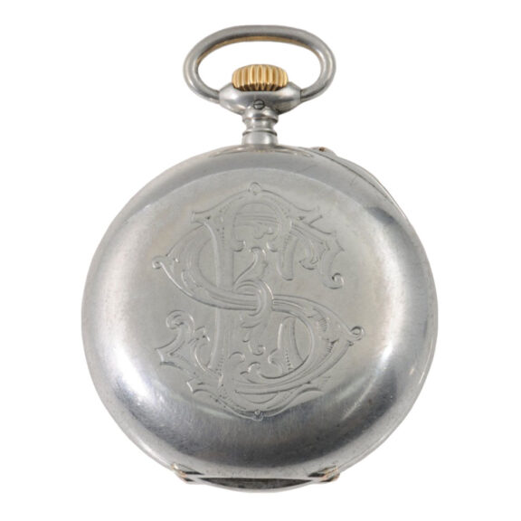 Rare Glashütte silver open faced lever watch Circa 1882 Rare Glashütte silver open faced lever watch Circa 1882