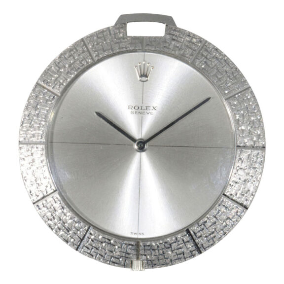 Ultra-thin Swiss white gold open faced lever watch Circa 1964 Ultra-thin Swiss white gold open faced lever watch Circa 1964