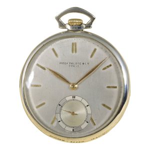 Fine Swiss silver open faced lever dress watch Circa 1927