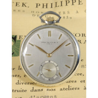 Fine Swiss silver open faced lever dress watch Circa 1927