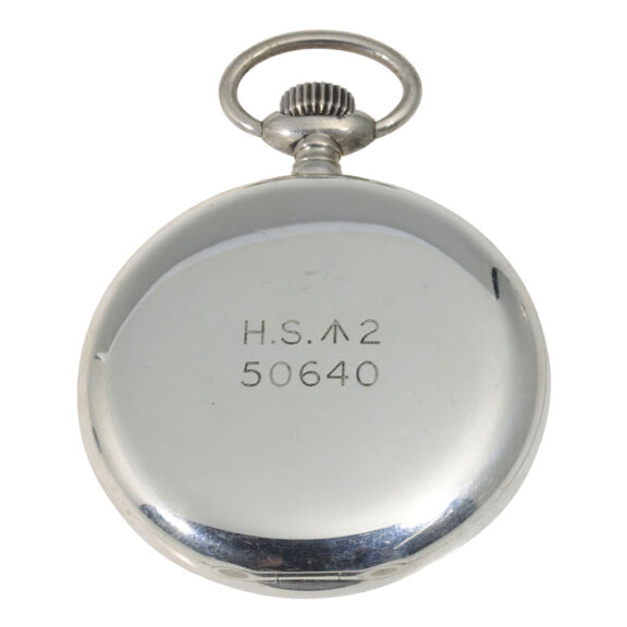 Fine Swiss silver open faced lever deck watch Circa 1945 Fine Swiss silver open faced lever deck watch Circa 1945