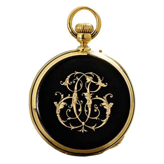 French 18 Carat gold lever watch with jumping seconds Circa 1850 French 18 Carat gold lever watch with jumping seconds Circa 1850