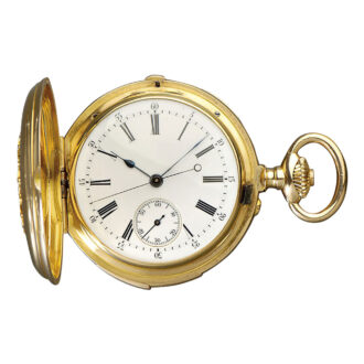 Swiss independent stoppable jumping seconds lever Circa 1880