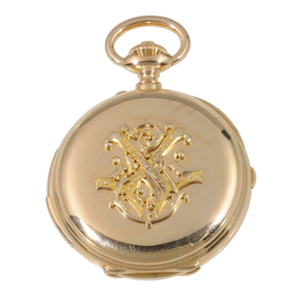 Swiss independent stoppable jumping seconds lever Circa 1880
