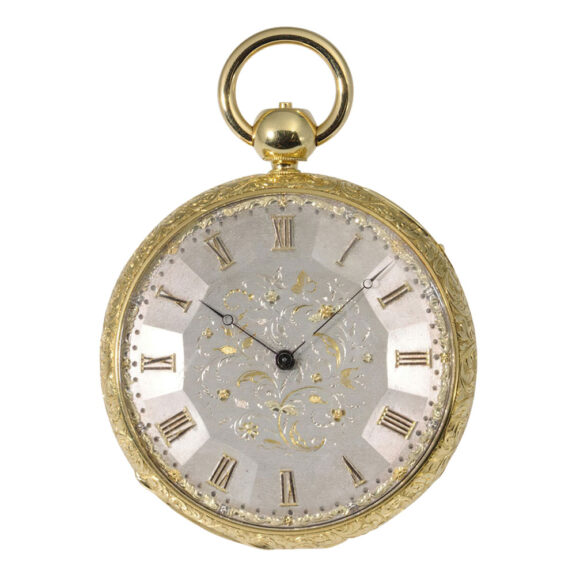 Swiss grande sonnerie quarter repeating watch Circa 1850