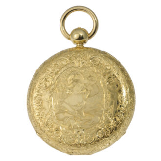 Swiss grande sonnerie quarter repeating watch Circa 1850