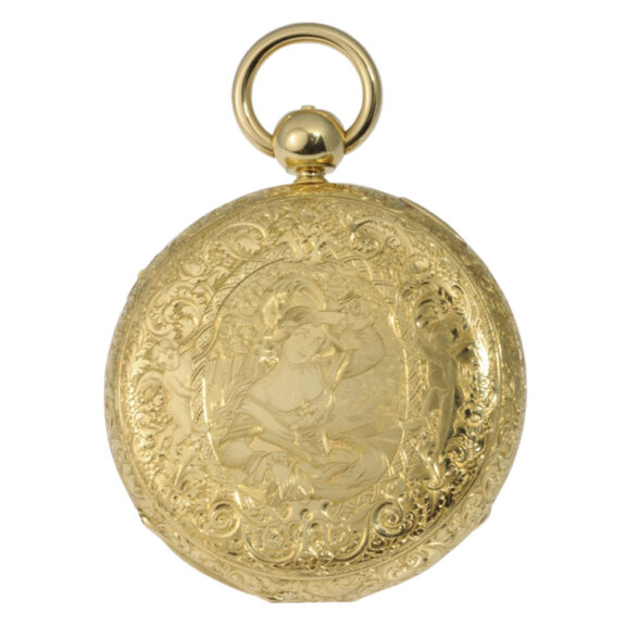 Swiss grande sonnerie quarter repeating watch Circa 1850 Swiss grande sonnerie quarter repeating watch Circa 1850