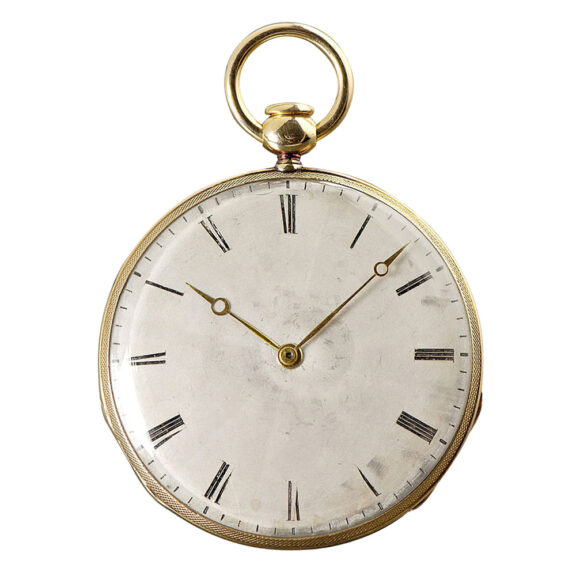 Historically important gold repeating lever watch Circa 1838