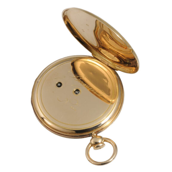 Historically important gold repeating lever watch Circa 1838 Historically important gold repeating lever watch Circa 1838