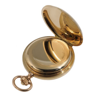 Extremely rare Swiss rose gold hunting cased lever Circa 1891