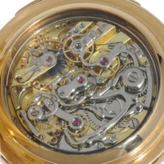 German/Swiss gold complicated special edition watch Circa 1885