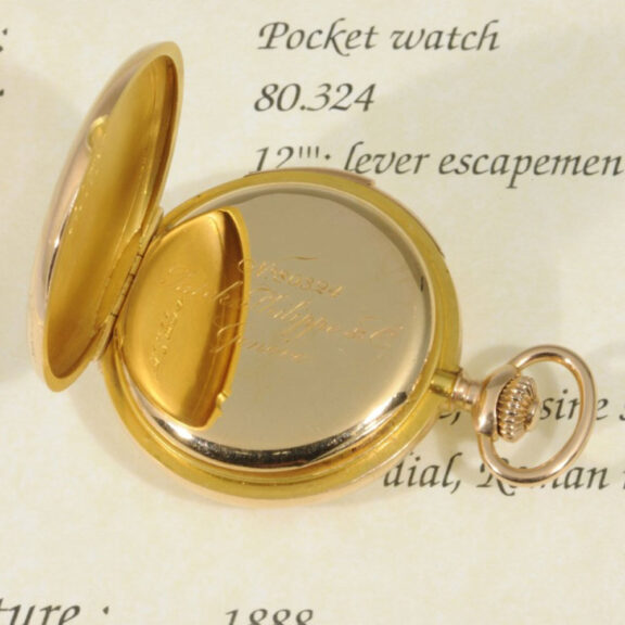 Swiss 18K rose gold hunting cased repeating lever Circa 1890 Swiss 18K rose gold hunting cased repeating lever Circa 1890