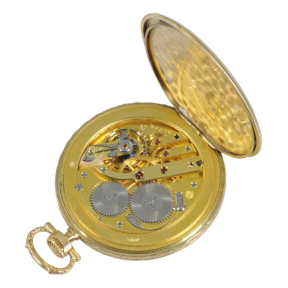 Swiss 14K gold open faced lever pocket watch Circa 1929 Swiss 14K gold open faced lever pocket watch Circa 1929