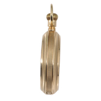 Swiss 18K rose gold hunting cased lever watch Circa 1890