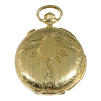 Swiss gold complicated lever for the Spanish market Circa 1890