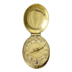 Rare English single-handed puritan pendant watch Circa 1640-1740